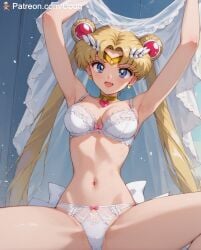 ai_generated bishoujo_senshi_sailor_moon bra cougwe panties sailor_moon small_breasts stable_diffusion usagi_tsukino