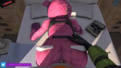 1boy 1girls 3d animated anus ass asshole bodysuit butthole cuddle_team_leader doggy_style female fortnite from_behind from_behind_position furry futanari large_ass large_penis meatroza penis pink_body pink_fur pov pussy sex sound tagme text thick_thighs tight_anal tight_anus tight_pussy vagina video watermark