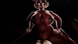 1boy 1girls 3d animated ass big_breasts breasts cowgirl_position dialogue dominant_female fat_ass female five_nights_at_freddy's foxy_(fnaf) foxy_(octal) furry glowing_eyes longer_than_30_seconds male mp4 nastytentaclee robot robot_girl sex sex_from_behind sex_slave sound straight submissive_male tagme tongue tongue_out vaginal_penetration video