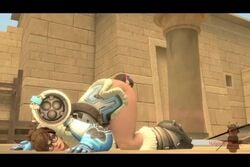 3d anal anal_insertion anal_vore animated asian asian_female ass big_ass d.va fanning fanning_face fanning_self fart fart_cloud fart_disposal fart_fetish farting female_only hammerspace head_in_ass head_insertion hotpocketshogun large_insertion mei_(overwatch) outdoors overwatch post_vore_gas pussy same_size_vore sound source_filmmaker thick_thighs video vore