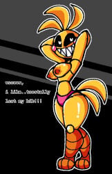 toy chica (fnaf) from five nights at freddy's by asterisks nsfw
