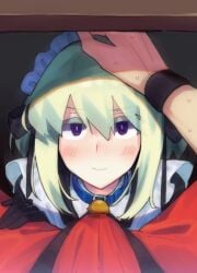 2boys androgynous blush bulge collar crossdressing femboy femboy_focus galo_thymos gay gay_sex lio_fotia maid maid_headdress petting pov promare solo_focus twink under_the_table yaoi 1femboy blushing imminent_oral imminent_fellatio looking_at_viewer blushing_at_viewer maid_outfit male_maid hand_on_head headpat half-closed_eyes bedroom_eyes petite petite_male embarrassed nervous sweat sweating feminine_male feminine_faced_male bob_cut short_hair