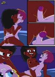 2boys 2girls aged_up ass assisted_penetration balls black_eyes black_hair blonde blonde_female blonde_hair breasts brown_hair bubbles_(powerpuff_girls) butt cartoon_network chocolate_and_vanilla comic comic_page crossover cum_in_mouth cum_swap cum_swapping dark-skinned_female dark-skinned_male dark_skin dialogue fanfiction female foursome inserting inserting_penis interracial interracial_sex kissing light-skinned_female light-skinned_male light_skin long_hair lovin_sis male mike_(xierra099) mike_believe missionary_position naked naked_female naked_male nipples nude nude_female nude_male orgy penis_in_pussy penis_on_pussy powerpuff_girls sex sharing_cum testicles vaginal vaginal_sex valerie_(xierra099) watching watching_sex xierra099