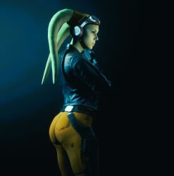 1girls 3d 3dcg ass ass_cleavage ass_focus beautiful_woman disinterested edited_screencap emotionless emotionless_female expressionless female female_only filter filtered game_cg game_mod goggles_on_head hera_syndulla high_quality holding_weapon holstered_weapon imperatoranakin leather_pants low_resolution lowres mature_woman source_request star_wars star_wars:_battlefront_2 star_wars_rebels unbothered uncaring uncaring_female uninterested uninterested_female