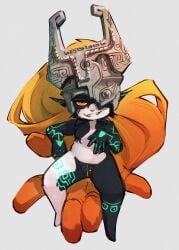 1girls chubby elijah-draws female imp_midna midna nude pussy shortstack tagme the_legend_of_zelda twilight_princess