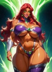 10_seconds ai_animation ai_generated ai_video alien_girl armlets athletic_female aura big_breasts big_lips bounce bouncing_breasts cameltoe curvy_female dc_comics glowing_eyes green_eyes high_quality koriand'r long_hair looking_at_viewer moonchild41 no_sound orange-skinned_female orange_skin pink_lips red_hair shiny_skin skimpy skimpy_bikini skimpy_outfit smiling_at_viewer starfire superheroine swaying_hips tagme tall_female tamaranean teen_titans thick_thighs thigh_high_boots video voluptuous_female walking_towards_viewer wide_hips