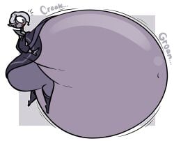puffster3 inflation big_ass huge_ass bubble_butt hyper_ass female thick_thighs wide_hips tagme