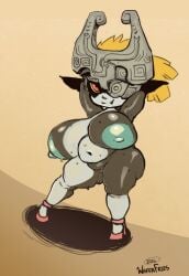 1girls breasts chubby female imp imp_midna midna nude shortstack tagme the_legend_of_zelda thick_legs thick_thighs twilight_princess waffafries