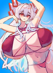 fujiwara no mokou from touhou