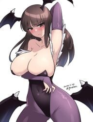 morrigan aensland from darkstalkers by kuzuryuu kennosuke