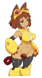 1girls anthro ass big_breasts breasts female female_focus female_only gameoverse glitch_productions huge_ass huge_breasts kit_(gameoverse) large_ass large_breasts solo thick_thighs thighs wide_hips sub-neamo