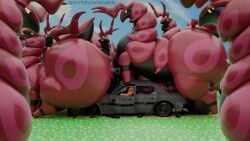 3d 3d_(artwork) anthro ass bug bunny car dumptruck_ass fat_ass_feral feral feral_dominating_anthro furry gigantic_ass huge_ass hyper hyper_ass hyperlovingbun_(artist) male male/male massive_ass multiple_boys nintendo pokemon pokemon_(species) scolipede size_difference surrounded tagme_(artist)