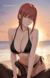 makima (chainsaw man) from blacked by aisuyuni