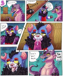 controller cuckold dragon fellatio fizzlepaw furry hyena mammal oral remote_control scalie sex sir_scaleless