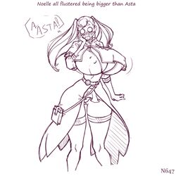 noelle silva from black clover by n647