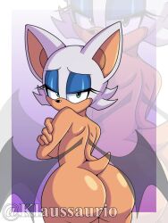rouge the bat from sega by klaussaurio