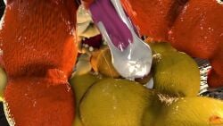 2boys 3d 3d_(artwork) 3d_animation 3d_model anal anal_sex animated anus bondage bondage_gear bowser chubby chubby_male cum cum_in_ass cum_inside cum_on_screen cum_splatter cum_string dungeon fluids_on_ground furry furry_male furry_only gag gay gay_sex kabalmystic_(style) koopa male male/male mario_(series) mating_press moonwulf multiple_orgasms nintendo orgasm sex slightly_chubby_male sound_effects source_filmmaker source_filmmaker_(artwork) sweat tagme video yaoi yellow_skin