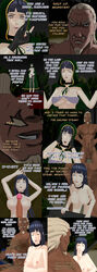 1boy 1girls 3d big_penis blonde_hair blue_hair breasts closed_eyes comic dark-skinned_male dark_skin dialogue english_text facial_hair female gloves goatee hyuuga_hinata interracial large_breasts large_penis long_hair male moustache muscular muscular_male naked naruto naruto_shippuden nipples nude outdoors raikage roleplay sex straight text vampire vhsephi_yagami