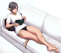 au ra from final fantasy by razalor
