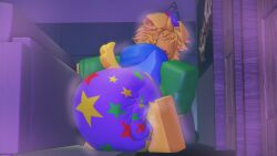 abdl baby_powder diaper male male_only musk musk_clouds not_my_art poob_(regretevator) regretevator roblox showing_off surprised touching_self