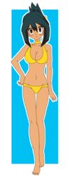 ash_ketchum ashley_(pokemon) bikini human pokemon rule_63 sorawolf7 swimsuit