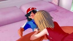 delia_ketchum_(pokemon) fusion pokemon pokemon_xy satoshi_(pokemon) serena_(pokemon) tagme video