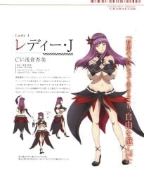 huge_breasts lady_j purple_hair three_sizes valkyrie_drive