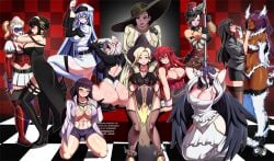 12girls 6+girls akame_ga_kill! albedo_(overlord) alcina_dimitrescu ass batman_(series) big_ass big_breasts bleach borderlands breasts crossover dark-skinned_female dark_skin dc dc_comics eastern_and_western_character esdeath_(akame_ga_kill!) female female_only final_fantasy final_fantasy_vii harem harley_quinn high_school_dxd huge_ass huge_breasts hyuuga_hinata jadenkaiba large_ass large_breasts mad_moxxi mercy multiple_girls naruto naruto_(series) naruto_shippuden nier nier:_automata nier_(series) overlord_(maruyama) overwatch resident_evil resident_evil_8:_village rias_gremory shihouin_yoruichi spy_x_family tifa_lockhart wings yor_briar yorha_2b yuri