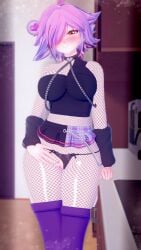 1girls 3d 3d_(artwork) 3d_model big_breasts blush breasts fishnet_clothing fishnets indoors latam_virtual_youtuber looking_at_viewer neneefthy pink_hair shai_zoe shaizoe_ short_hair smile socks solo_female tagme thighs virtual_youtuber vtuber yellow_eyes