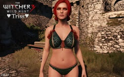 1girls 3d cd_projekt_red game games lingerie mod mods red_hair screenshot solo solo_female the_witcher the_witcher_(series) the_witcher_2 the_witcher_3:_wild_hunt triss_merigold