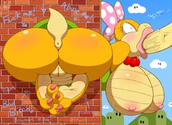 1boy 1girls 2018 3_toes accidental_exposure accidentally_stuck anthro anthrofied anus areolae ass bead_necklace big_ass big_butt big_lips bimbo black_eyes blush bow bowser breasts bubble_ass bubble_butt butt claws curvy daddy_kink dat_ass ddlg dialogue dilf duo english_text erect_nipples erect_penis erection exposed exposed_anus exposed_ass exposed_breasts exposed_nipples exposed_pussy eyelashes faceless_male fat father feet fellatio female female_penetrated femsub good_girl hair_ribbon hairbow heart huge_ass huge_breasts huge_penis hyper hyper_bimbo hyper_breasts jewelry kabeshiri koopa koopaling lipstick male male_penetrating maledom mario_(series) necklace nintendo nipples non-mammal_breasts nude oral oral_penetration oral_sex parent penetration penis pink_lipstick public_use pussy reptile ribbons saliva scalie sex straight stuck stuck_in_pipe stuck_in_wall super_mario_bros. sweat tail text thick thick_thighs through_wall toe_claws toes turtle vagina vein veiny veiny_penis video_games warp_pipe wendy_o._koopa wide_hips yellow_scales zp92