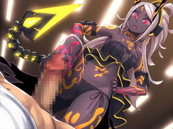 censored chaos_order curvy footjob halo taimanin_asagi_battle_arena yuuji_(and)