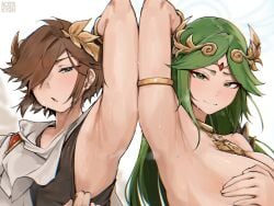 palutena from kid icarus by alterkyon