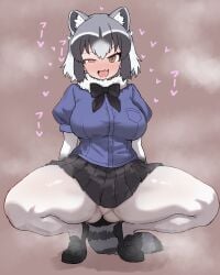common raccoon (kemono friends) from kemono friends by peace peace009