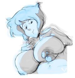 lapis lazuli (steven universe) from crystal gem by slb