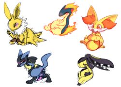 1boy 3_toes 3girls amber_eyes ambiguous_gender anal_birth anthro belly big_ears birth black_fur black_nose black_pawpads blue_fur blush brown_pawpads chest_tuft clenched_teeth dipstick_tail eeveelution eggnonymous female fennekin feral fire fluffy fluffy_tail fox fur furry interspecies jolteon knot long_ears lucario male mawile multi_breast multi_nipple multicolored_tail nintendo nipples open_mouth orange_eyes orange_fur pawpads penis pokemon pokemon_(species) pokemon_dppt pokemon_gsc pokemon_rgby pokemon_rse pokemon_xy pregnant quilava red_eyes sketch tan_fur teeth thick_thighs toes tongue tongue_out trembling tuft video_games wet white_fur yellow_fur