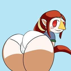 ass big_ass huge_ass iggy-bomb medli panties presenting smile the_legend_of_zelda the_wind_waker wind_waker young