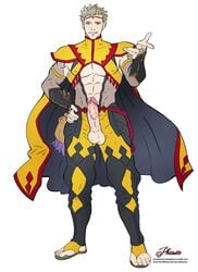 edit fire_emblem fire_emblem_heroes male male_focus male_only odin_(fire_emblem) penis phausto solo yaoi