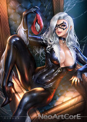 black cat (marvel) from marvel by neoartcore
