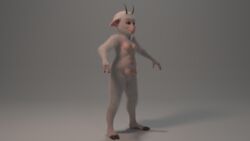 3d absurd_res anthro caprine furry goat hi_res hooves horns mammal realistic tfancred wool