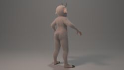 3d absurd_res anthro caprine furry goat hi_res hooves horns mammal realistic tfancred wool