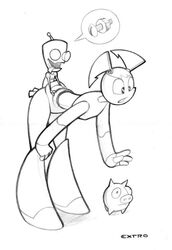1boy 1boy1girl 1girl1futa 1girls extro female female_penetrated gir_(invader_zim) invader_zim jenny_wakeman male male/female male_penetrating male_penetrating_female my_life_as_a_teenage_robot nickelodeon size_difference small_dom_big_sub smooth_skin