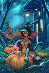 airashii_sakana anal anal_penetration anal_sex animal_ears areola au_ra bbc-chan black_hair book breasts cat_ears clothing dragon_girl female final_fantasy final_fantasy_xiv food forced fruit halloween hat holidays horn humanoid jack-o'-lantern leaves long_hair magic magic_user male mammal miqo'te mistress_veronika night nipples nude open_mouth outdoors outside penetration penis_tentacles plant plant_tentacle potion pumpkin pussy raen red_hair restrained restrained_by_tentacles sex short_hair spread_legs spreading straight tentacle tentacle_around_waist tentacle_between_breasts tentacle_in_ass tentacle_sex tentacles_around_ankles tentacles_around_wrists thighhighs tongue tongue_out vagina vines witch witch_hat