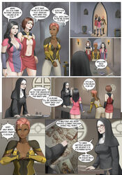 black_hair brown_hair dark_skin english_text human nun radisty scornazorn text