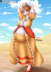 princess daisy from mario (series) by nerdroid