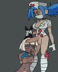 nadia fortune from skullgirls by fishhh