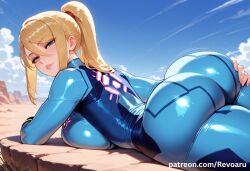 samus aran from metroid by revoaru