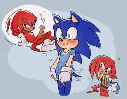 knuckles the echidna from sega by sbork
