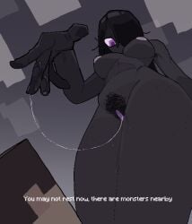 1boy 1boy1girl 1female 1girls 1male 1monster after_masturbation arm_up armpit armpit_hair armpits black-skinned_female black_hair black_hair_female black_skin breasts breasts_out cloudy_sky dark-skinned_female enderman enderwoman eyes female_armpit_hair fishhh freckles giantess hair hair_covering_eye hairy_armpits hips horny horny_female inverted_nipples invitation inviting inviting_to_sex large_breasts large_female large_thighs larger_female long_hair looking_at_another looking_down looking_up looming looming_over low-angle_view medium_breasts minecraft muscular_female naked_female nude nude_female nudity one_arm_raised one_arm_up one_eye_covered one_eye_obstructed outside pubic_hair purple_eyes purple_nipples purple_pussy pussy pussy_focus pussy_juice pussy_juice_string pussy_juice_trail rule_63 showing_pussy smaller_male standing standing_over_viewer steve_(minecraft) tall_female taller_female text thighs wet wet_pussy