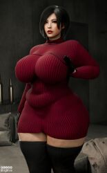 3d ada_wong bhigbhee big_ass big_breasts big_thighs breasts capcom chubby chubby_female curvaceous curvy curvy_figure female female_only hips huge_ass huge_breasts huge_thighs large_ass large_breasts large_thighs mature mature_female plump plump_ass plump_breasts plump_thighs resident_evil resident_evil_2 resident_evil_4 slim_waist thick thick_hips thick_legs thick_thighs thighs voluptuous voluptuous_female waist wide_hips